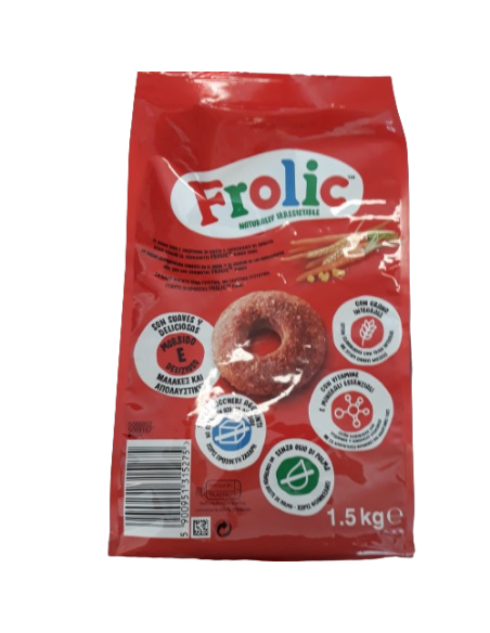 Frolic Manzo Carote e Cereali kg 1,5. Mangime Per Cani