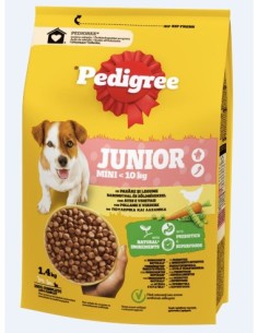 Pedigree Dry Mini Junior con Pollo e Riso KG.1,4.Puppy.