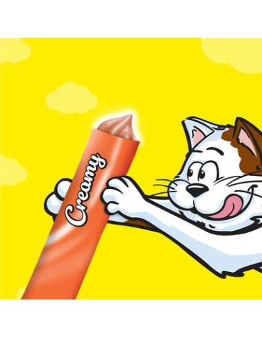 Catisfaction Creamy Pollo 4 x10 gr. Snack per Gatti .