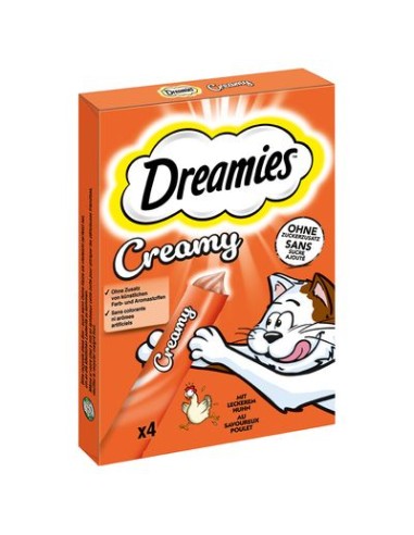 Catisfaction Creamy Pollo 4 x10 gr. Snack per Gatti .