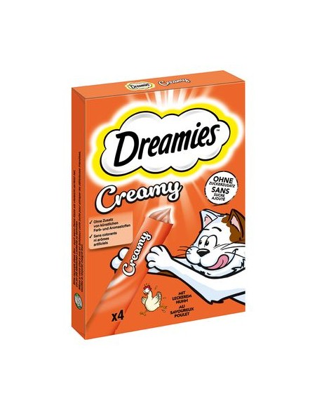 Catisfaction Creamy Pollo 4 x10 gr. Snack per Gatti .