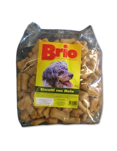 Biscotti Brio Con Mela kg 1. Snack Per Cani