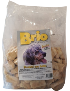 Biscotti Brio Con Latte Junior kg 1. Snack Per Cani 2