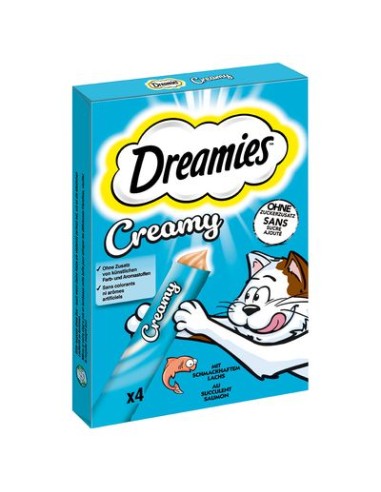 Catisfaction Creamy Salmone 4 x10 gr. Snack Per Gatti.