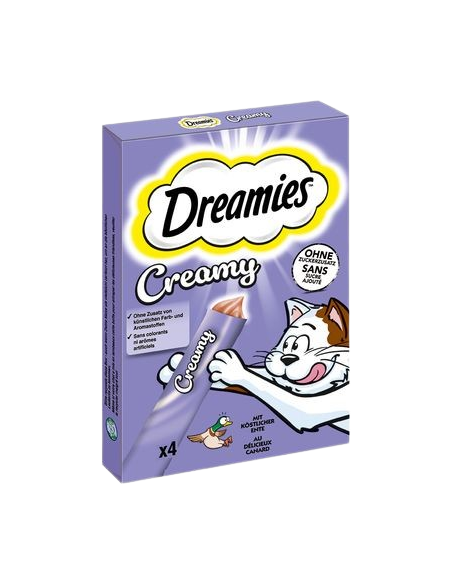 Catisfaction Creamy Anatra 4 x10 gr. Snack Per Gatti