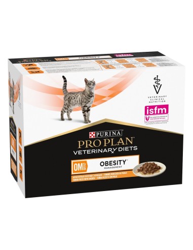 Purina Om Gatto  pollo GR.85. cibo Umido-Diete per gatti