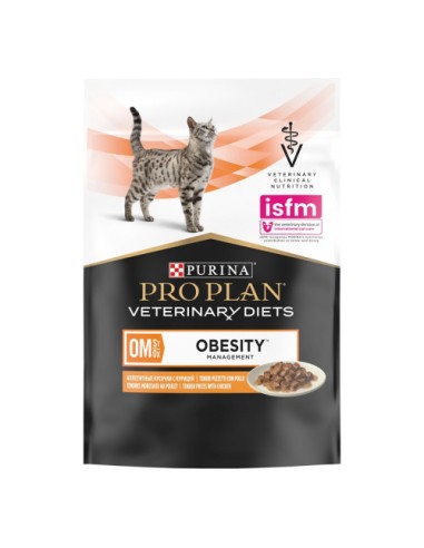 Purina Om Gatto  pollo GR.85. cibo Umido-Diete per gatti