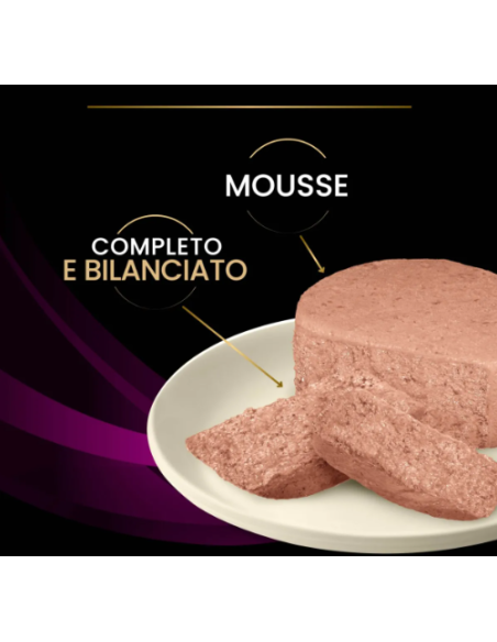 Purina Ur Gatto Mousse Salmone gr 195. Diete Umido Per Gatti