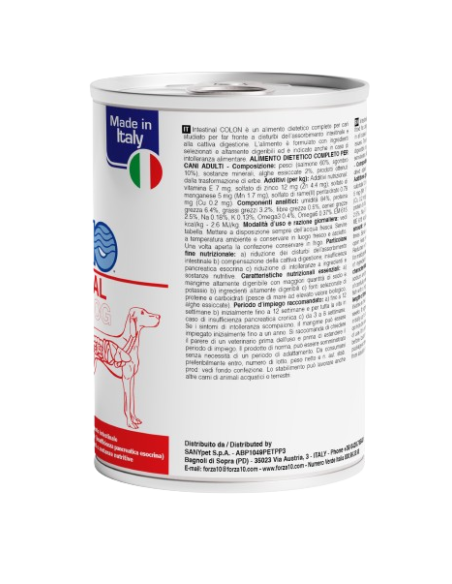 Forza 10 Intestinal Colon Cane gr 390. Diete - Cibo Umido per cani.
