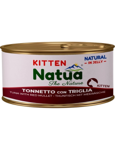 Natua Jelly Cat kitten Tonnetto con Triglia gr.85. Cibo Per Cuccioli di Gatto . 2