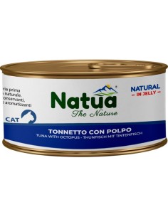 Natua Jelly Cat Tonnetto con Polpo gr.150. Cibo Umido Per Gatti 2