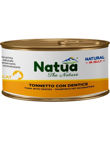 Natua Jelly Cat Tonnetto con Dentice gr.150. Cibo Umido Per Gatti