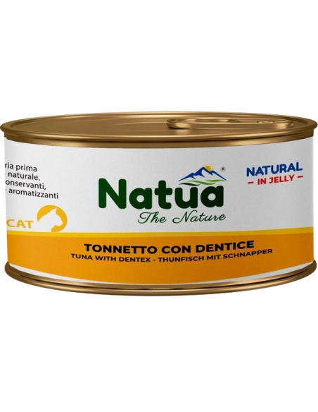 Natua Jelly Cat Tonnetto con Dentice gr.150. Cibo Umido Per Gatti