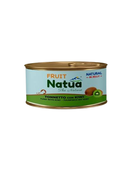 Natua Jelly Cat Fruit Tonnetto con kiwi gr.85. Cibo Umido Per Gatti