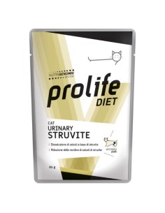 Prolife cat Veterinary Urinary Struvite  Busta gr 85. Diete Cibo Umido Per Gatti 2