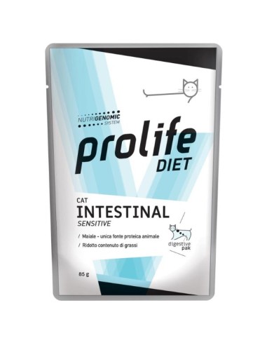 Prolife Cat Veterinary Intestinal Busta Gr.85. Diete . Cibo Umido Per Gatti
