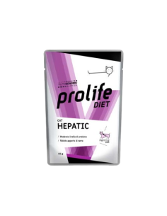 Prolife cat Veterinary Hepatic Busta gr 85. Diete Cibo Umido Per Gatti 2