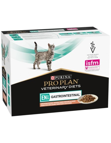 Purina En Gatto Salmone gr 85. Diete per gatti. cibo umido per gatti