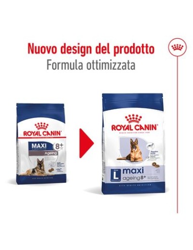 Maxi Agein +8 kg 15. Cibo Secco Per Cani