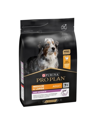 Pro Plan Medium Large  7+ kg 3 Age Defence kg 3. Crocchette per cani .