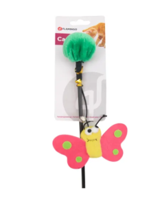 Gioco Gatto Canna Da pesca Happy Butterfly. Giochi per gatti . 2