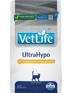 Vet LifeCat Ultrahypo Gr.400 Cibo per Gatti Farmina 2