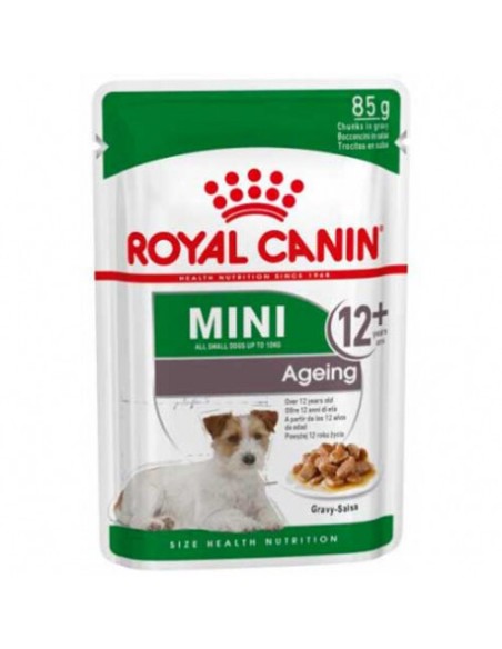 Royal Canin Dog mini Agein 12 + gr 85. Cibo Umido Per Cani  .
