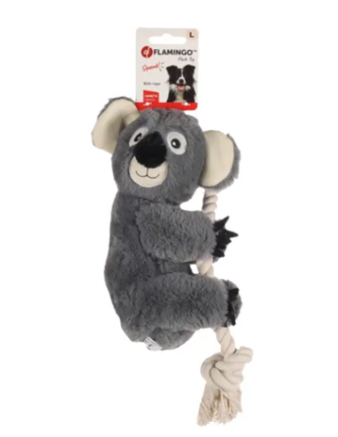 Gioco Cane Hangta Koala Corda  L 30 CM. Giochi Per Cani .