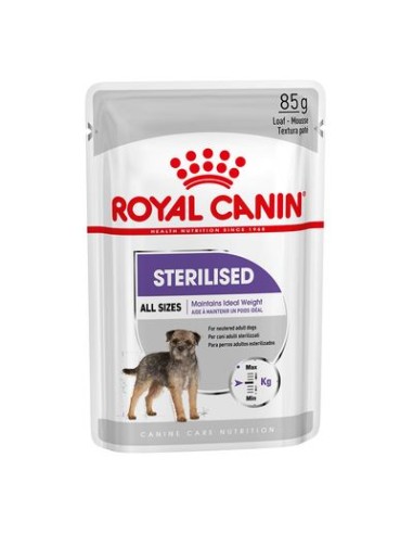 Royal Canin Dog Sterilised gr 85. Cibo Umido Per cani .