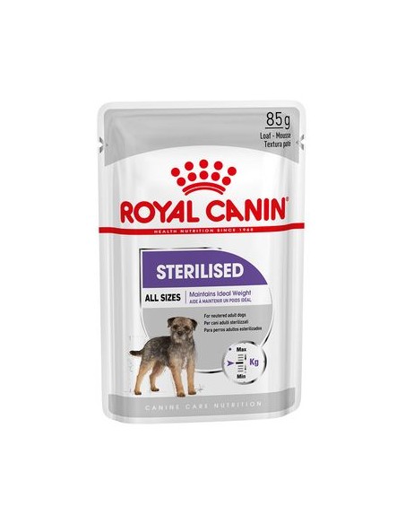 Royal Canin Dog Sterilised gr 85. Cibo Umido Per cani