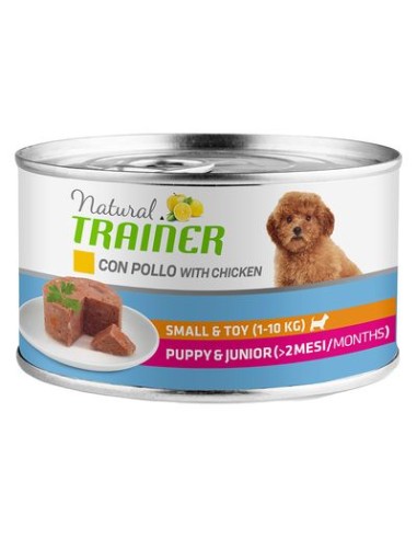 Natural Trainer Dog Small and Toy  Puppy and Junior gr 150. puppy