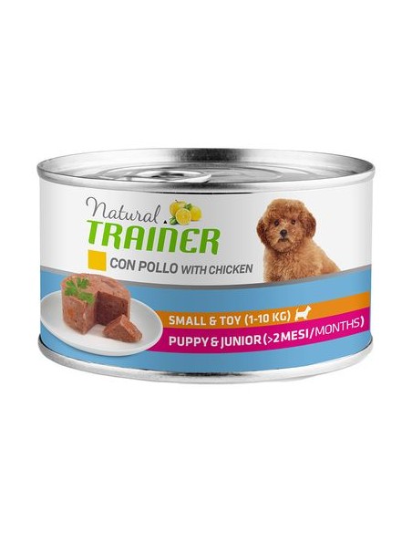 Natural Trainer Dog Small and Toy  Puppy and Junior gr 150. puppy