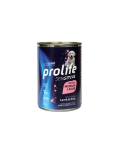 Prolife Sensitive Puppy Medium Large Agnello e Riso gr 400. Puppy. 2