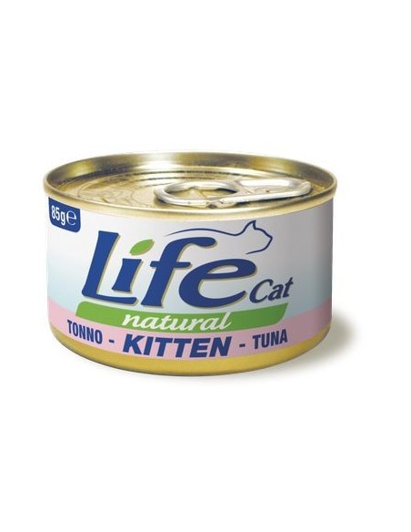 Life Cat Kitten tonno gr 85. Cibo Per Cuccioli Di Gatto