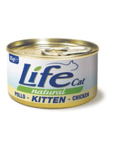 Life Cat Kitten Pollo gr 85. Cibo Per Cuccioli di gatto 2