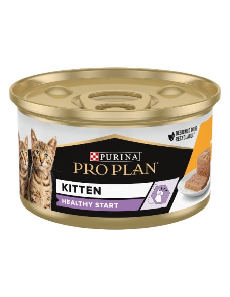 Pro Plan junior mousse healthy star   gr 85. Cibo Per Cuccioli di Gatto .