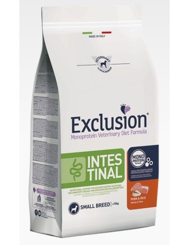 Exclusion Diet Intestinal Small  Maiale e Riso kg 7. Diete Per Cani