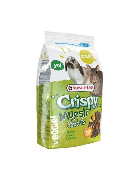 Crispy Muesly Coniglietti kg 2,75. Mangime Per Roditori