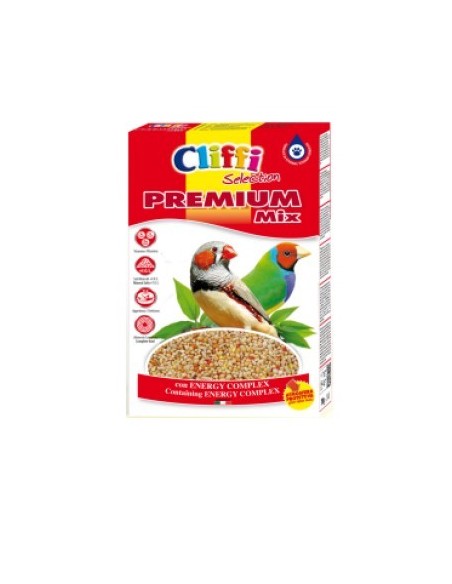 Cliffi Premium mix Esotici gr 800. Mangime Per Uccelli
