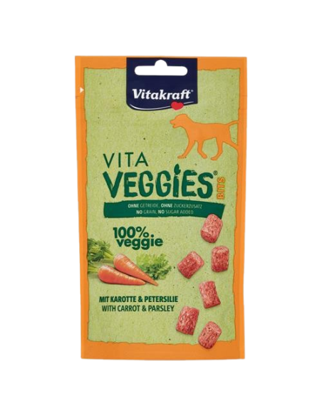 Vitakraft Snack Cane Veggies Bit Carota gr.40. Snack Per Cani