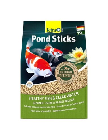 Tetra Pond Stick 15 litri gr 1680. Mangime Per Pesci .