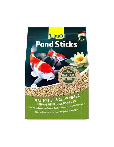 Tetra Pond Stick 15 litri gr 1680. Mangime Per Pesci .