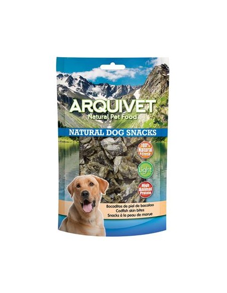 Arquivet Snack Di Pelle di Baccala' gr 70. Snack Per Cani