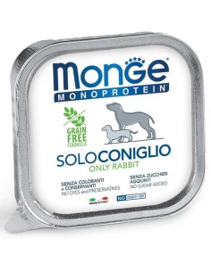 Monge Monoproteico Solo Coniglio gr 150. Cibo Umido per cani 2