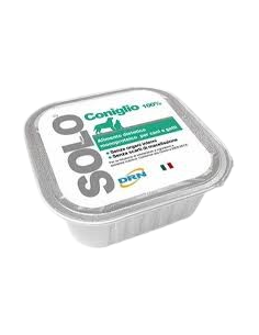 Drn Solo Coniglio Gr.300 Cibo Umido per Cani 2