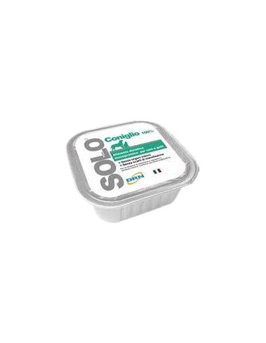 Drn Solo Coniglio Gr.300 Cibo Umido per Cani