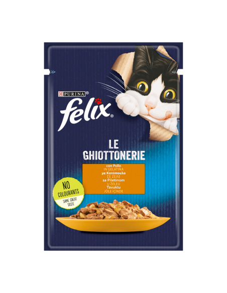 Felix Busta le Ghiottonerie con Pollo in gel. gr.85. Cibo Umido Per Gatti