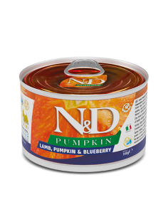 Natural and Delicious Pumpkin Agnello zucca e mirtillo mini gr 140. Cibo Umido Per Cani 2