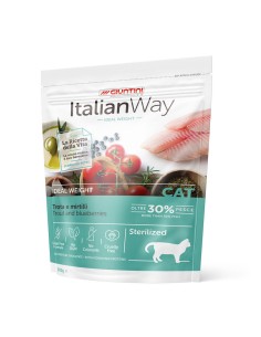 Italian Way gatto Ideal weight Trota gr.300. Crocchette per gatti 2