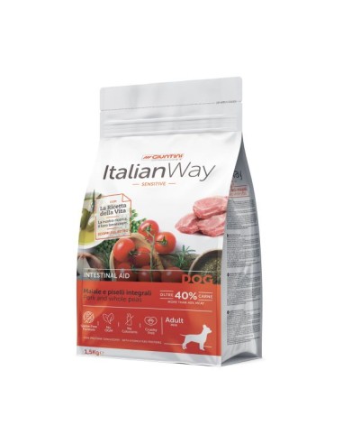 Italian Way Mini Intestinal Maiale kg.1,5. Crocchette per cani.